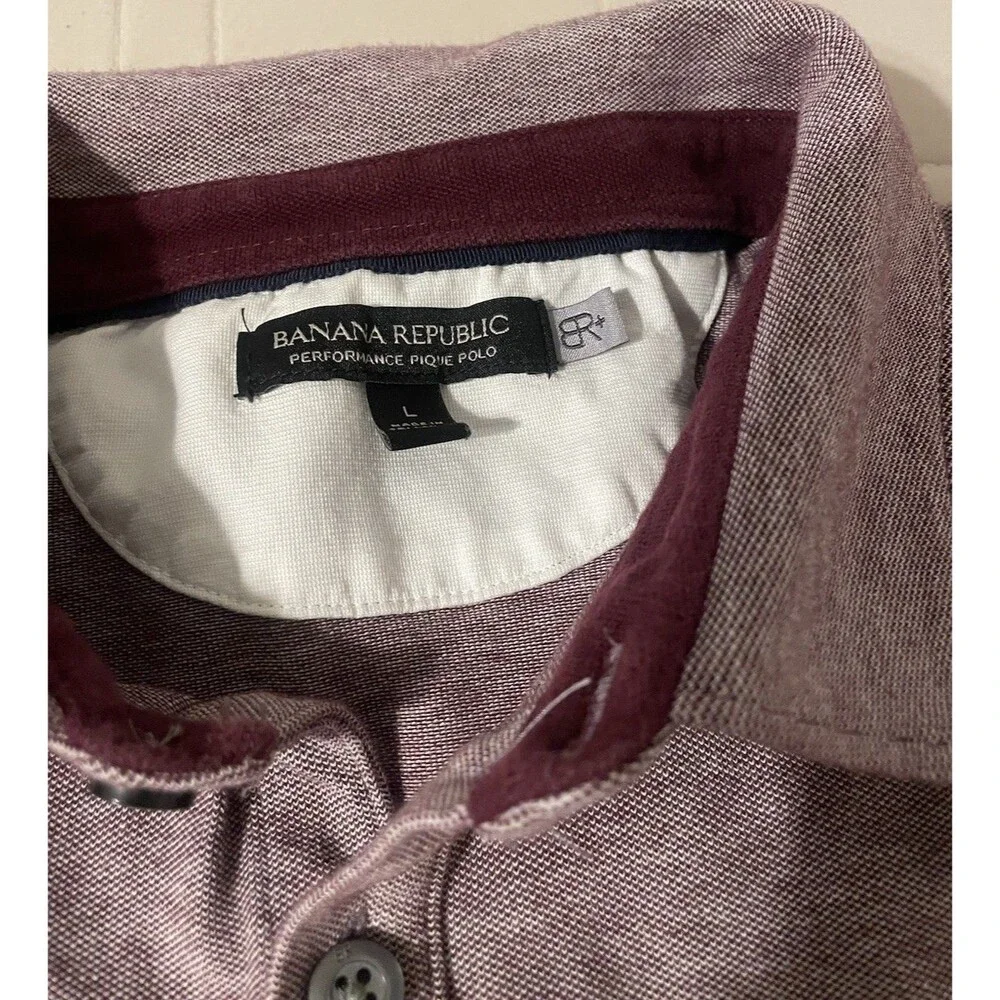 Banana Republic polo shirt mens large